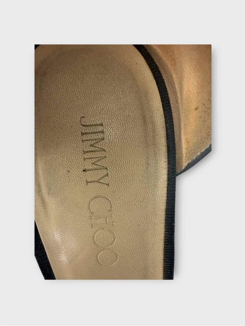 Jimmy Choo Neston Cork Wedge Sandals Snakeskin & Black Leather Euro 41.5 US 10.5